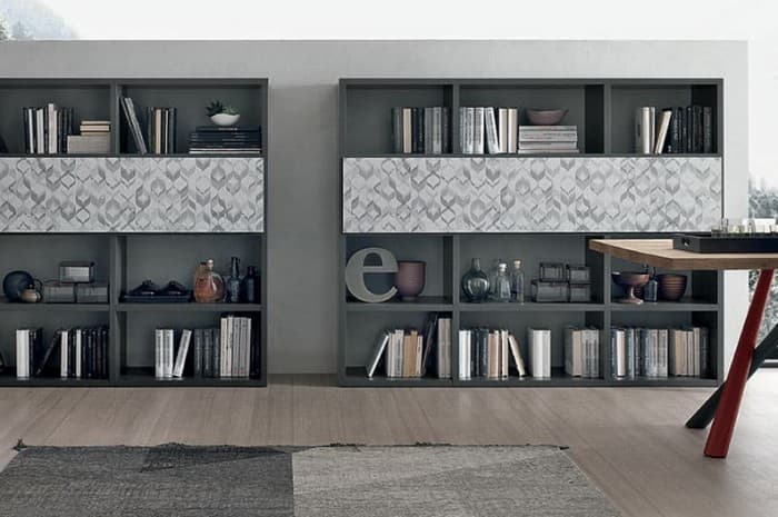 mobile-soggiorno-stile-modermo-colore-grigio-e-nero