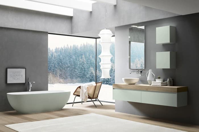 bagno-moderno-con-vasca-e-elementi-di-colore-bianco